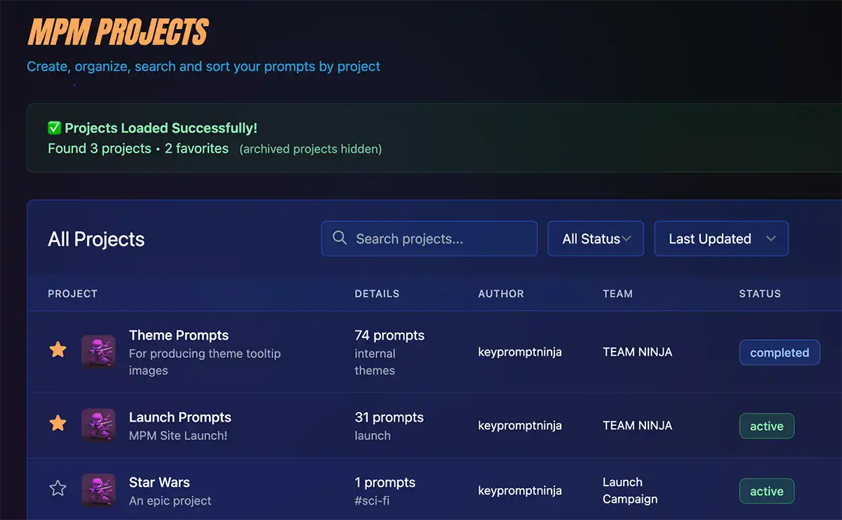 Prompt Library